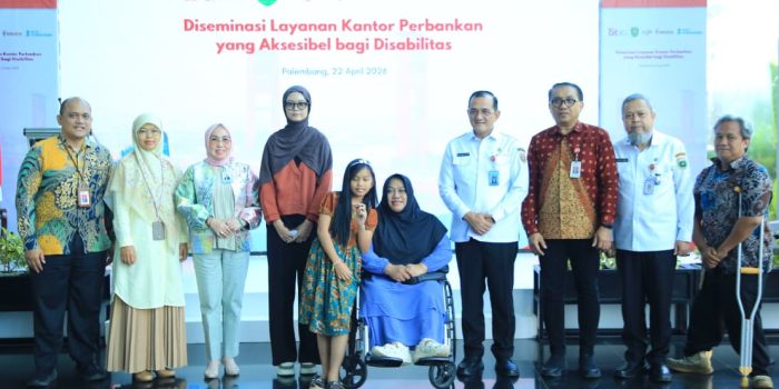 Wujudkan Inklusi Keuangan Tanpa Batas, Bank Sumsel Babel dan OJK Hadirkan Layanan Ramah Disabilitas
