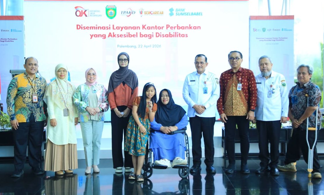 Wujudkan Inklusi Keuangan Tanpa Batas, Bank Sumsel Babel dan OJK Hadirkan Layanan Ramah Disabilitas