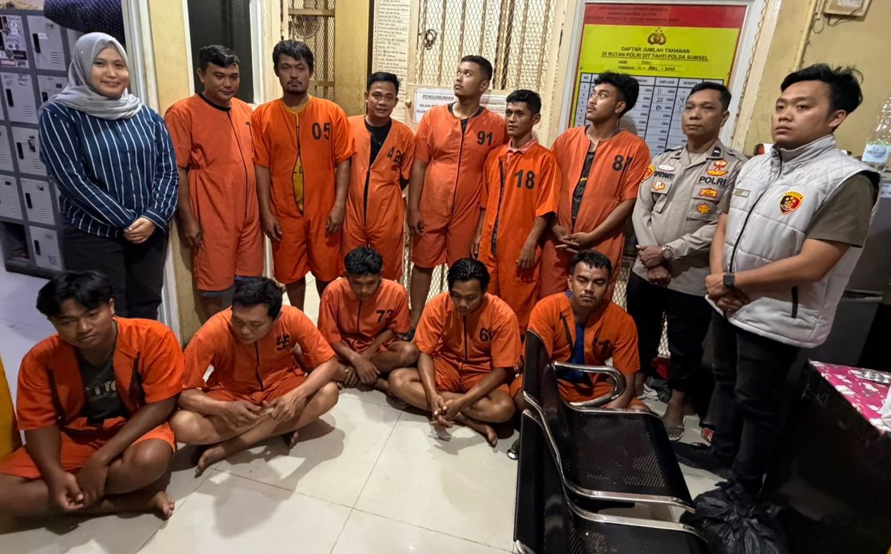 11 Tersangka Kasus Gudang BBM Ilegal di Musi Rawas Resmi Jadi Tersangka, 1 Dibebaskan ⠀