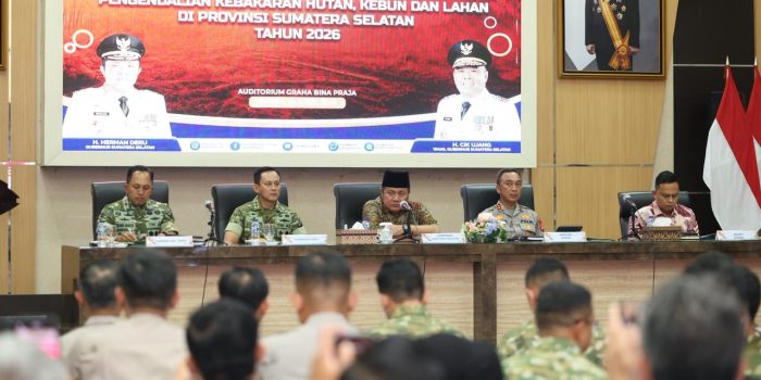 Kapolda Sumsel Instruksikan Jajaran Kedepankan Pencegahan Karhutla 2026