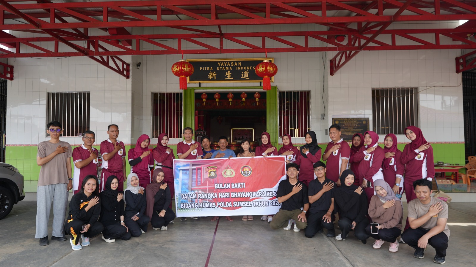 Jelang Hari Bhayangkara ke-80, Polda Sumsel Pererat Sinergi Melalui Aksi Sosial Religi