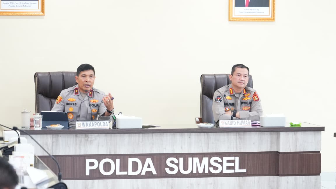 Dorong Optimalisasi Call Center 110 dan Media Sosial, Wakapolda Sumsel: Kunci Pelayanan Presisi