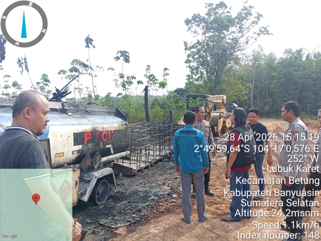 Tangki Penampungan BBM di Banyuasin Terbakar dan Meledak, 4 Pekerja Alami Luka Serius ⠀